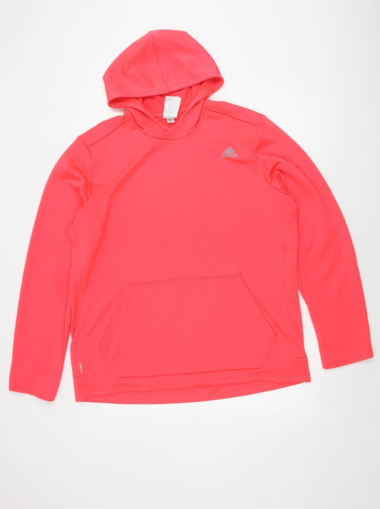 Adidas Men's Red XL Pullover Hoodie