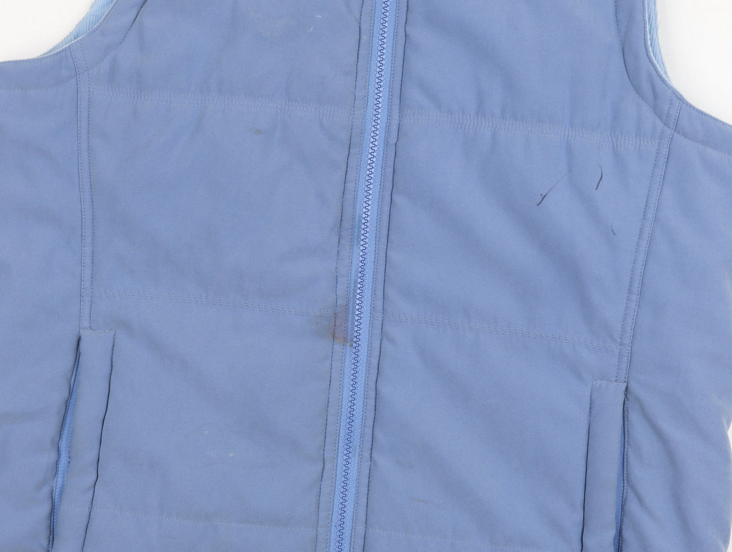 Musto Women's Blue Waistcoat, Size 12, Polyester