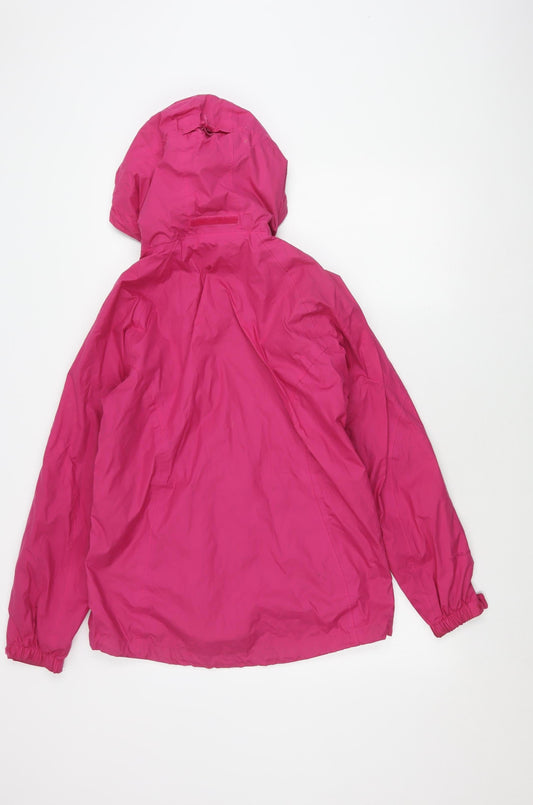 Peter Storm Women's Pink Hooded Jacket Size 12
