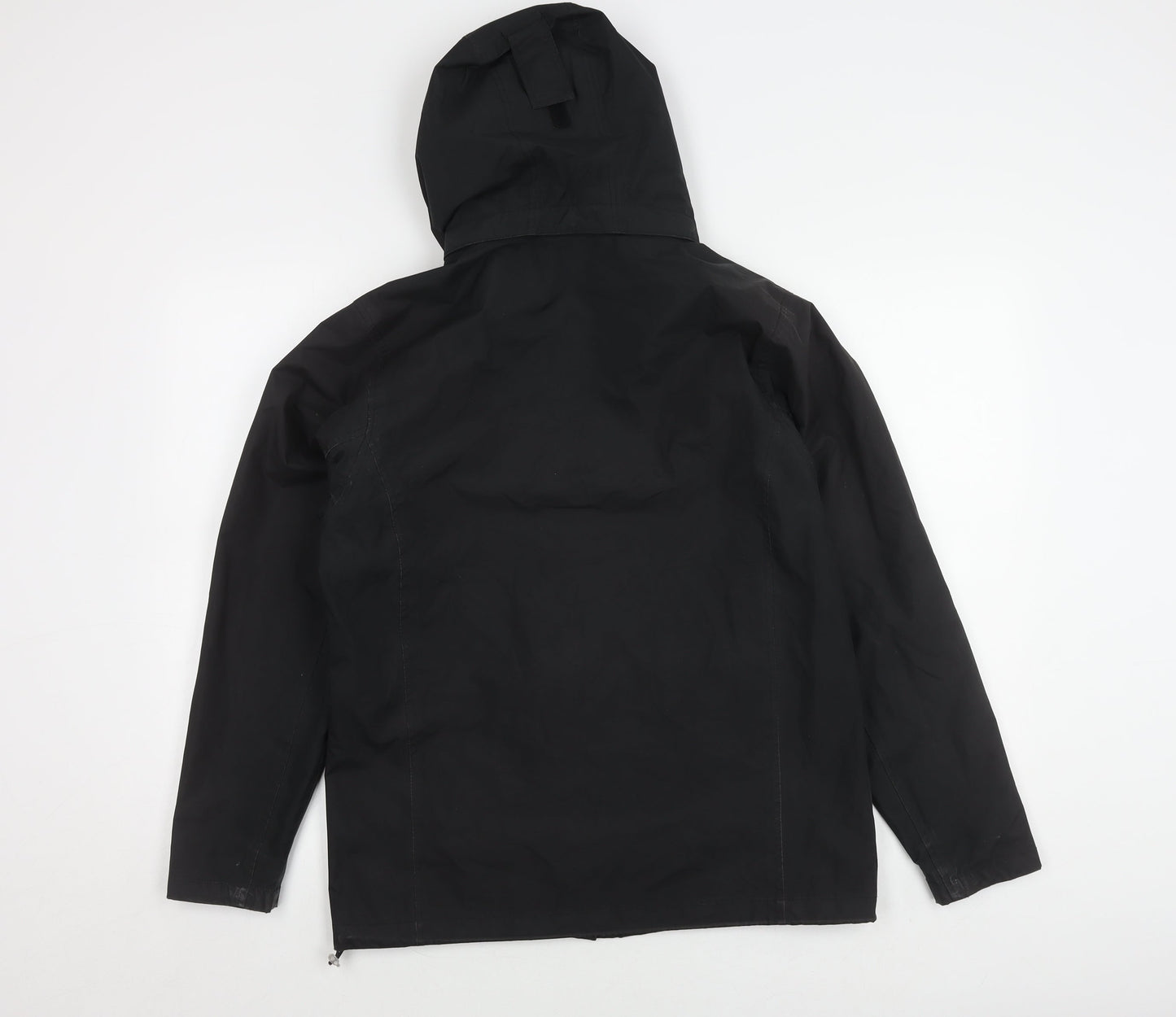 Peter Storm Women's Black Hooded Waterproof Jacket Size 12