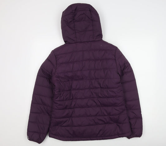 Peter Storm Women's Purple Puffer Jacket Size 12