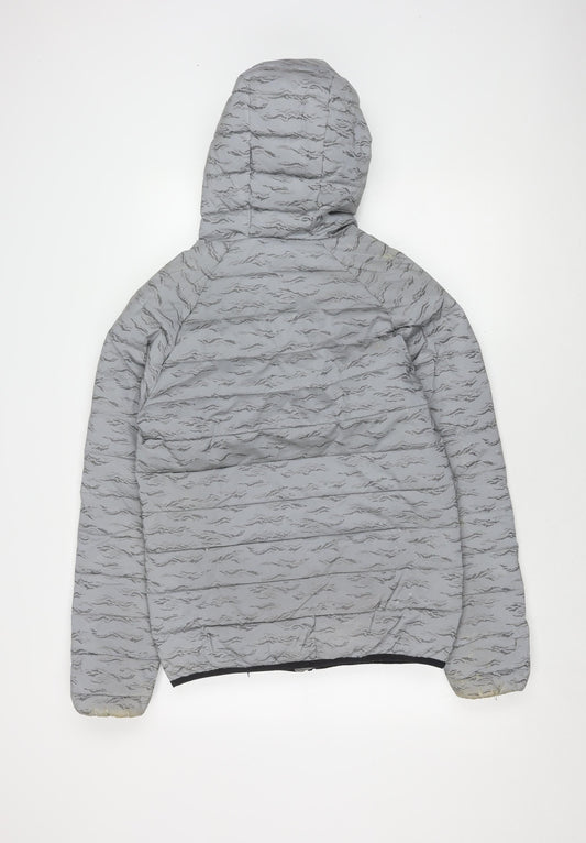 McKenzie Men's Grey Puffer Jacket S