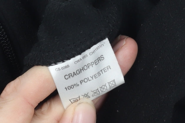 Craghoppers Women's Black Fleece Jacket Size 10