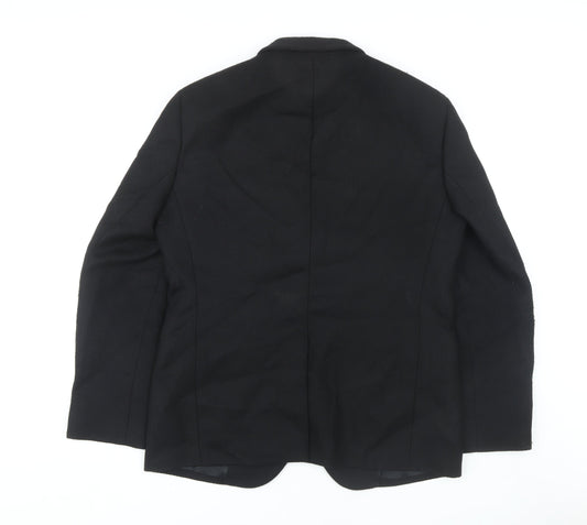 Emporio Armani Men's Black Blazer UK 42R