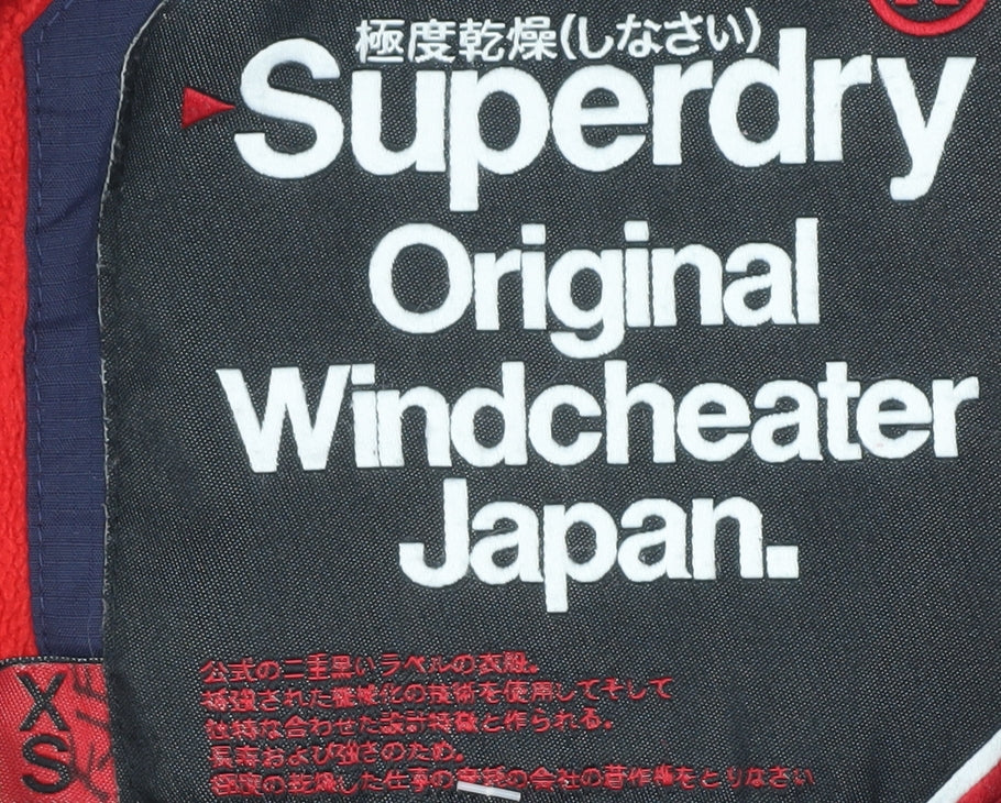 Superdry Women's Blue Windbreaker Jacket XS