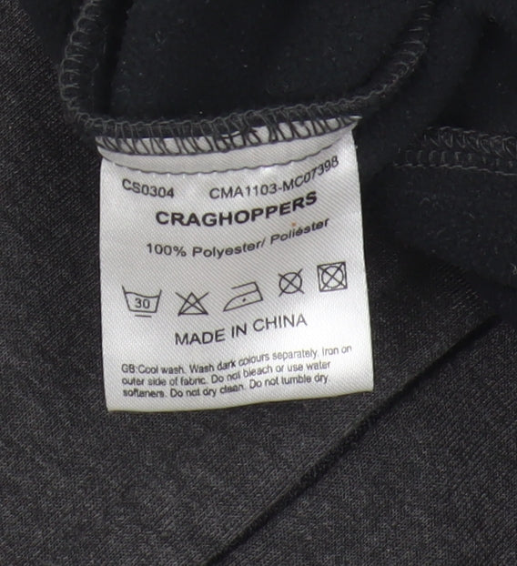 Craghoppers Men's Black Full Zip Sweatshirt