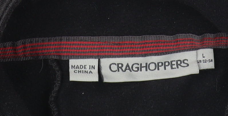 Craghoppers Men's Black Full Zip Sweatshirt