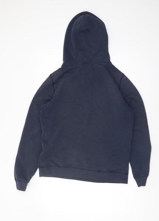 Jack Wills Women's Blue Pullover Hoodie Size 14