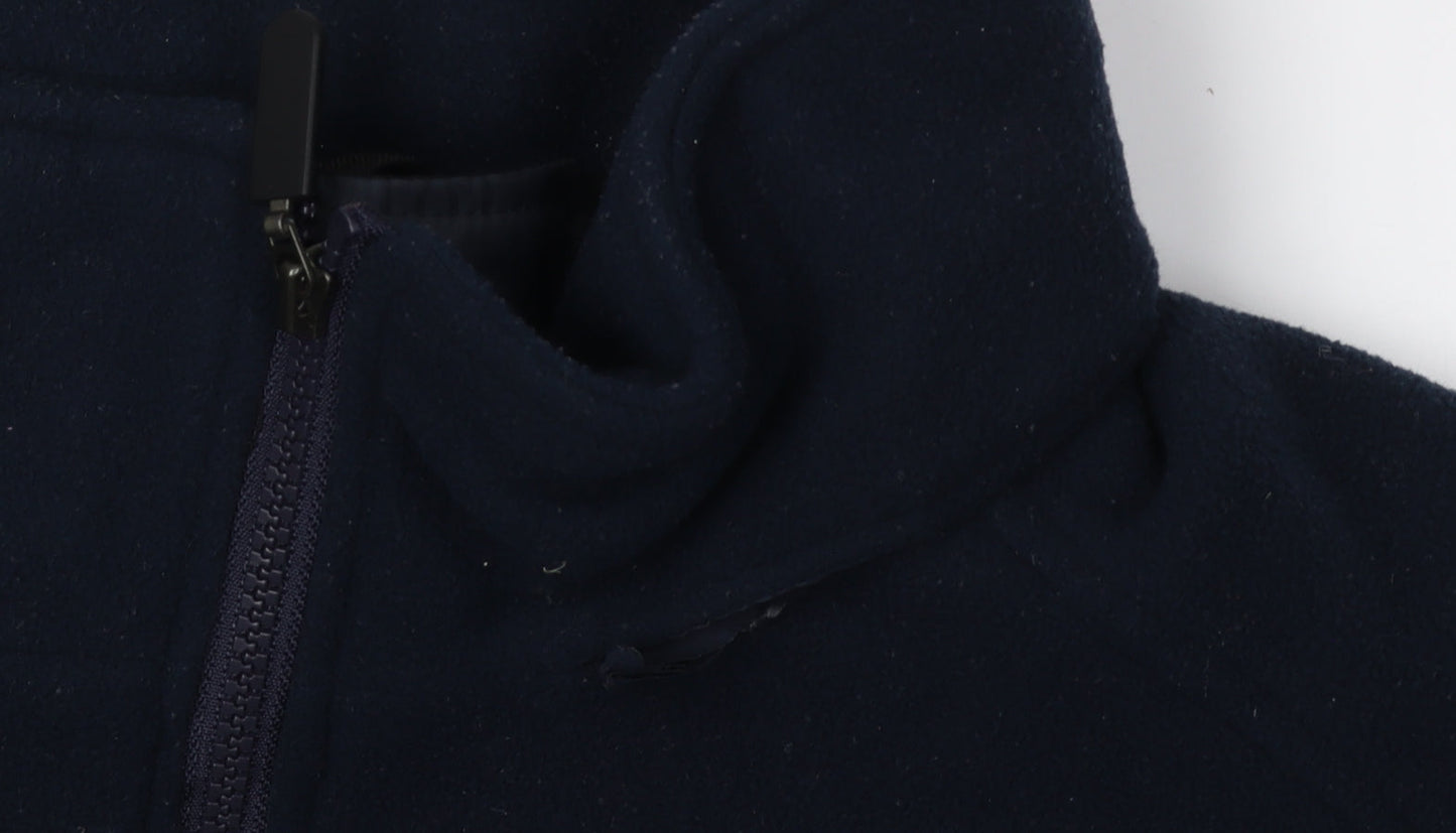 Regatta Men's 3XL Blue Fleece Jacket Stand-Up Collar