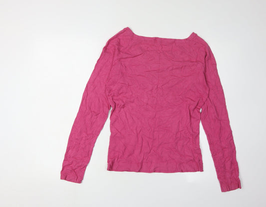 Ted Baker Women's Pink Pullover Jumper Size 10