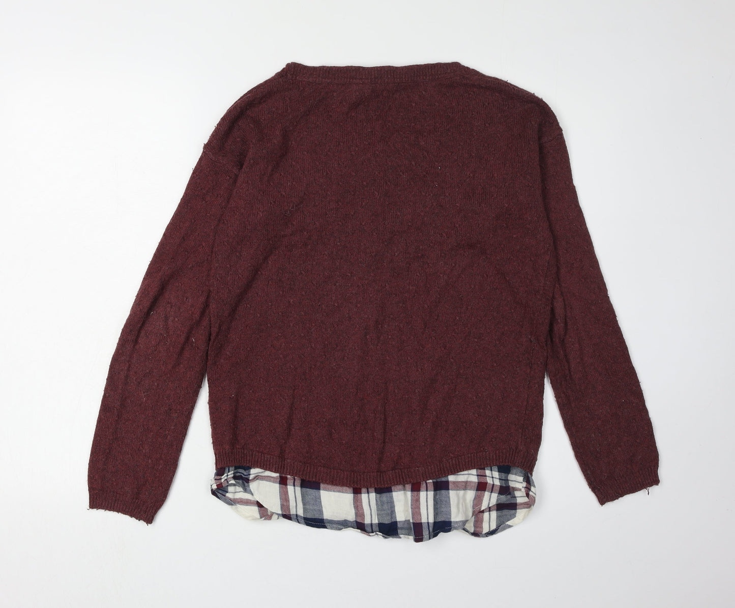 FatFace Women's Red Pullover Jumper Size 6