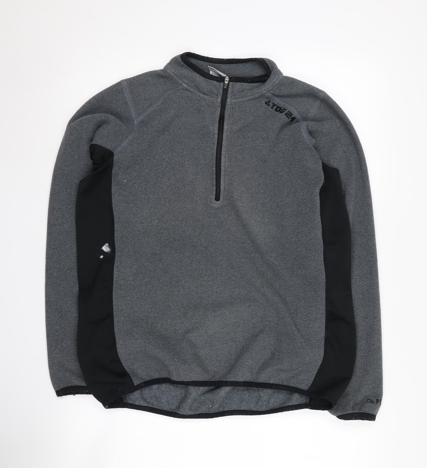 Tog 24 Men's Grey 1/4 Zip Sweatshirt - Good Condition