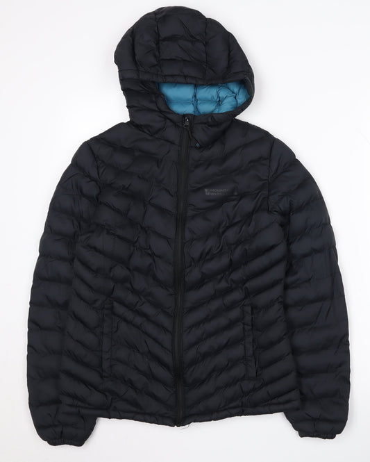 Mountain Warehouse Women's Black Puffer Jacket Size 8