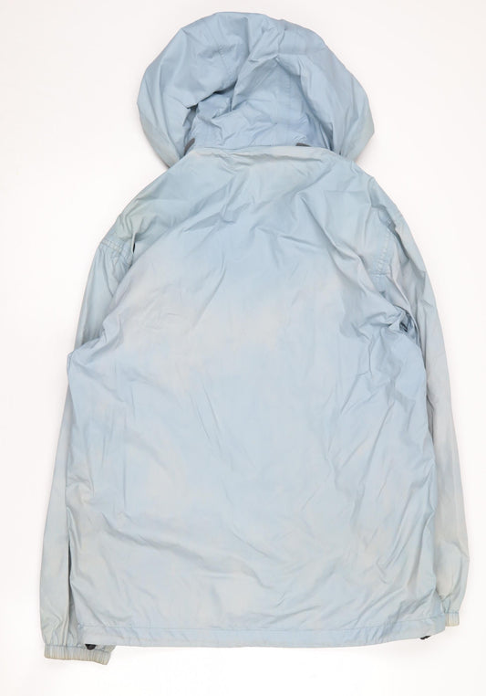 Berghaus Women's Blue Rain Jacket Size 12 Waterproof Hooded
