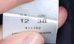 Alexon Women's Black Ivory Houndstooth Blazer Size 12