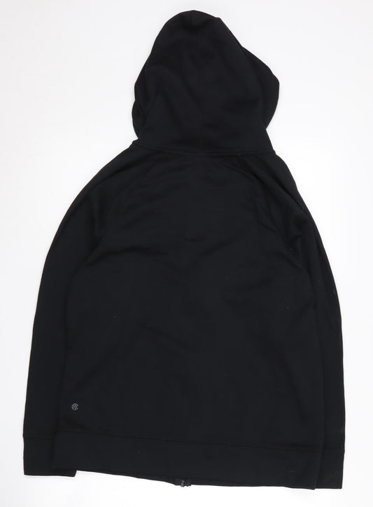 Champion Unisex Black Full Zip Hoodie Size L