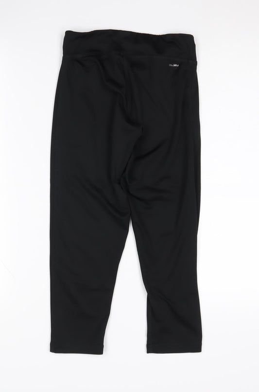 Adidas Women Black XS Leggings Activewear