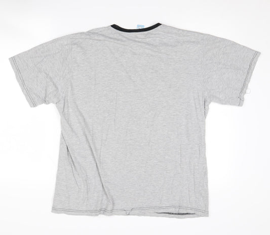 City Grey Logo Men's Large T-Shirt