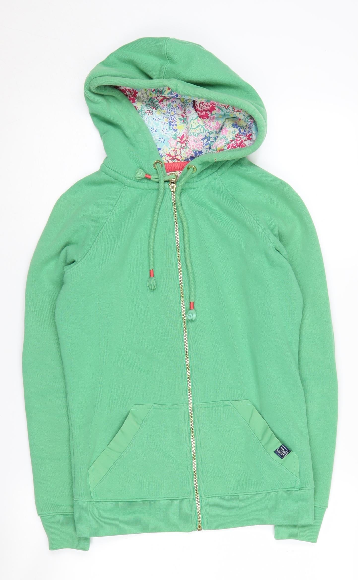 Joules Women's Green Full Zip Hoodie XS