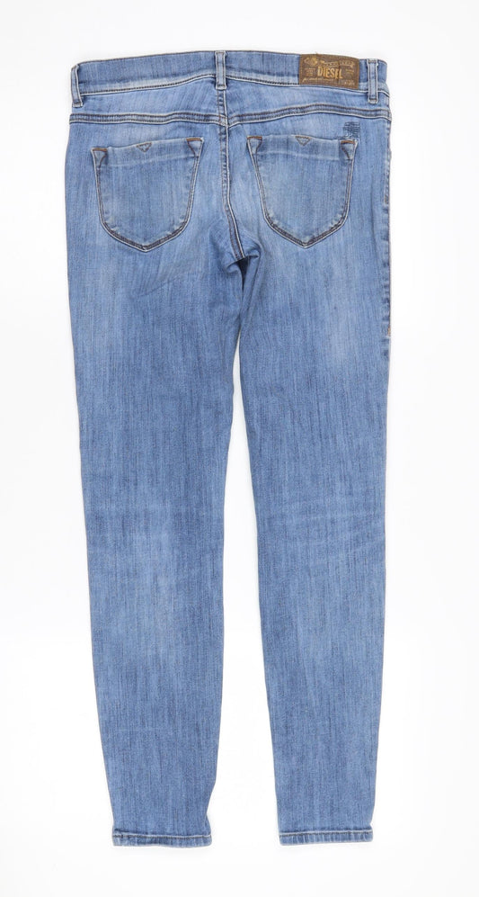 Diesel Women's Blue Skinny Jeans Size 28 Stretch