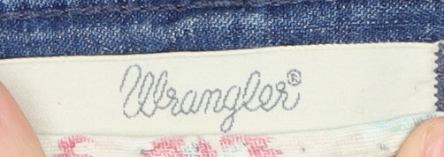 Wrangler Womens Blue Ankle Jeans, Size 10