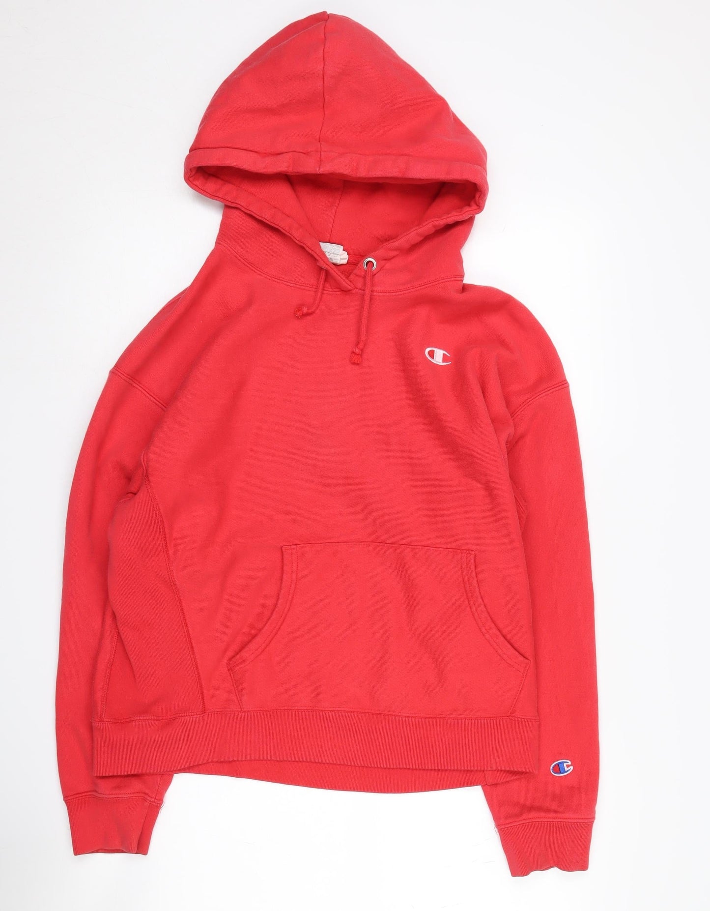 Champion Men's Red XL Pullover Hoodie Fleece