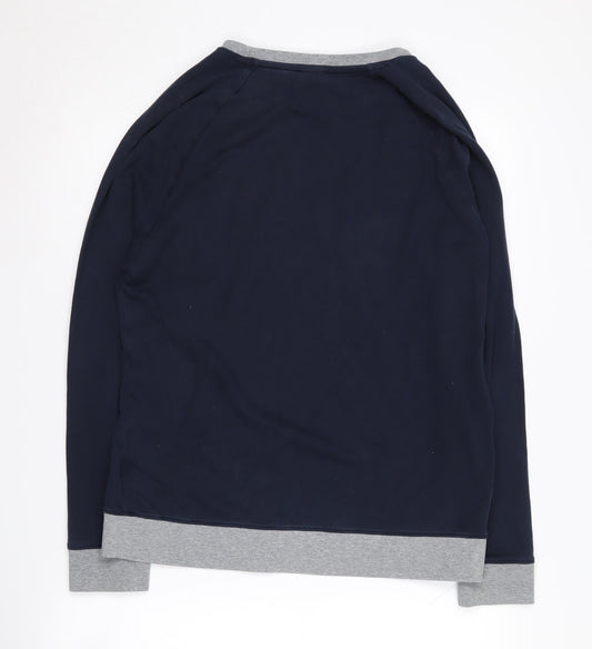 Hugo Boss Men's Blue Pullover Sweatshirt M