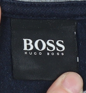 Hugo Boss Men's Blue Pullover Sweatshirt M