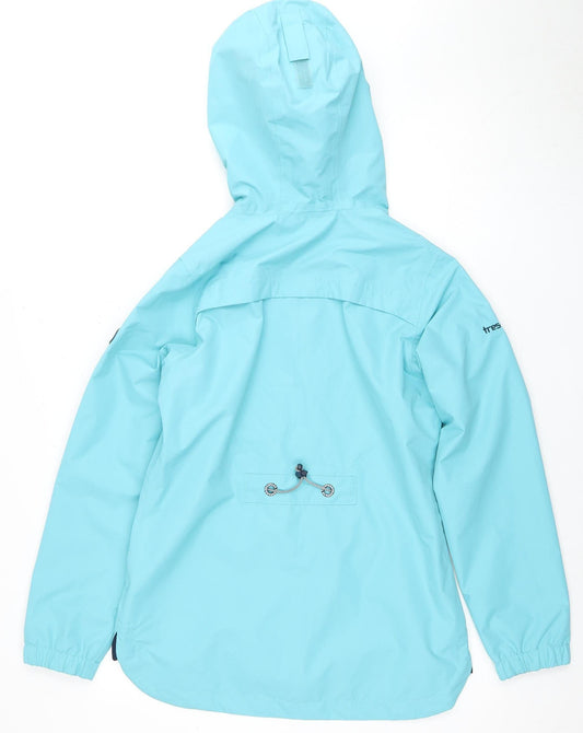 Trespass Blue Waterproof Rain Jacket XS Unisex
