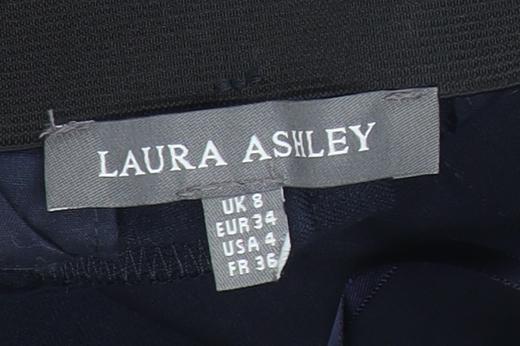 Laura Ashley Women's Black Trousers Size 8