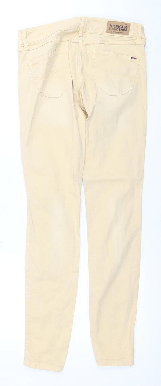 Tommy Hilfiger Women's Beige Straight Jeans 26/30