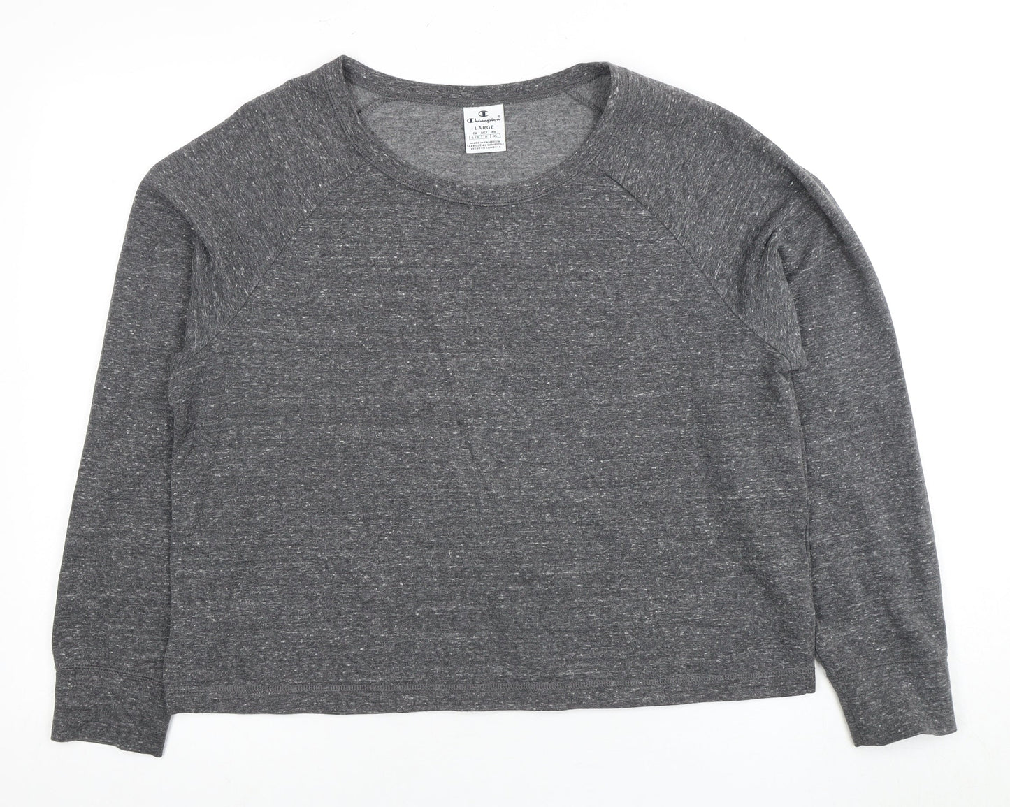 Champion Unisex Grey Sweatshirt Large Crew Neck