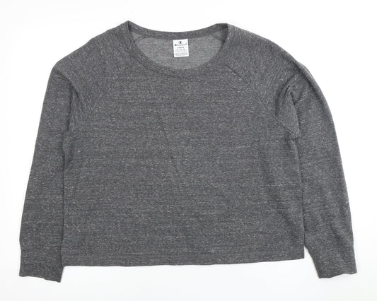 Champion Unisex Grey Sweatshirt Large Crew Neck