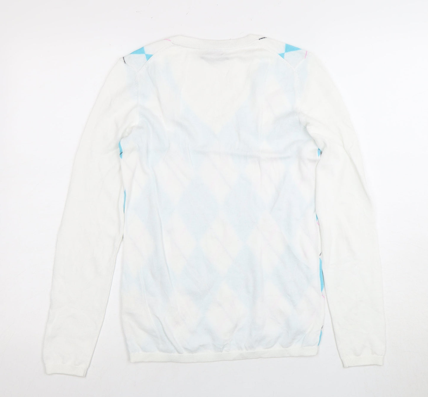 Tommy Hilfiger Women's Argyle Pullover Jumper S