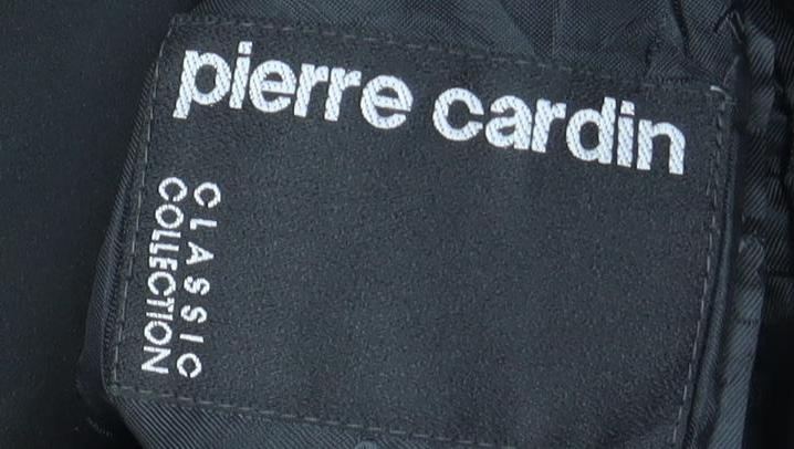 Pierre Cardin Men's Black Tuxedo Blazer 40L Peak Lapel Classic