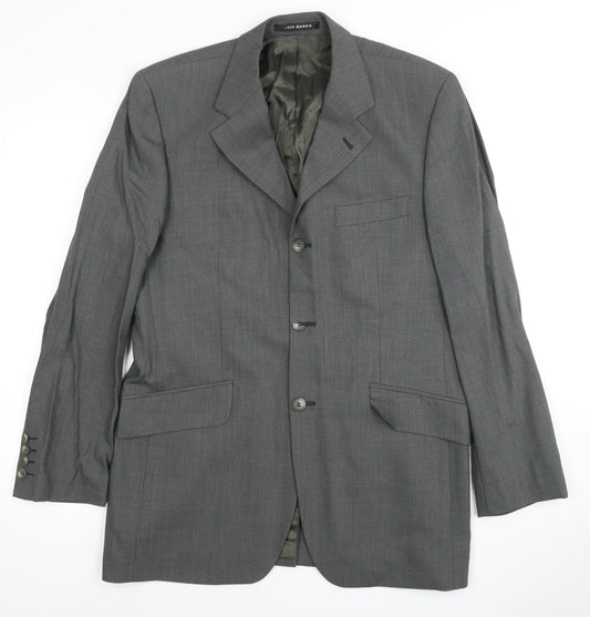 Jeff Banks Men's Grey Blazer 38 Regular