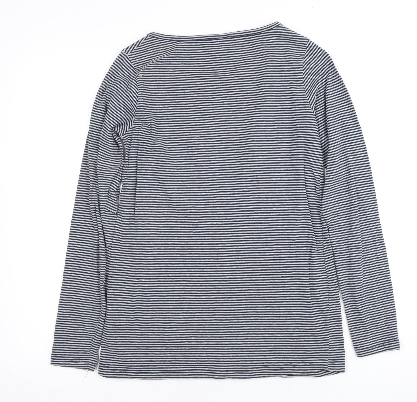 Trespass Women's Blue Striped XS Long Sleeve T-Shirt