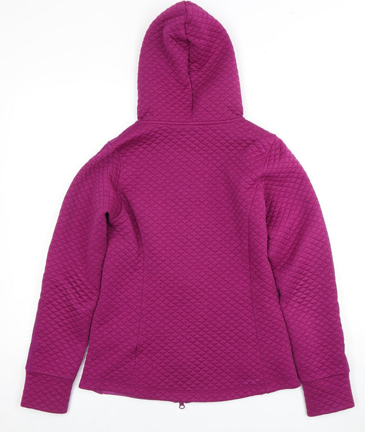 New Balance Women's Purple Full Zip Hoodie, Size S