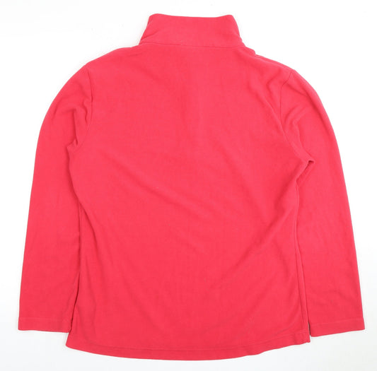 Gelert Red Women's Fleece Sweatshirt Size 16
