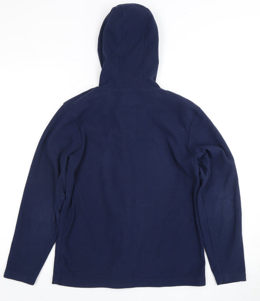 Mountain Warehouse Boys Blue Fleece Zip-Up Hoodie Jacket 13Y