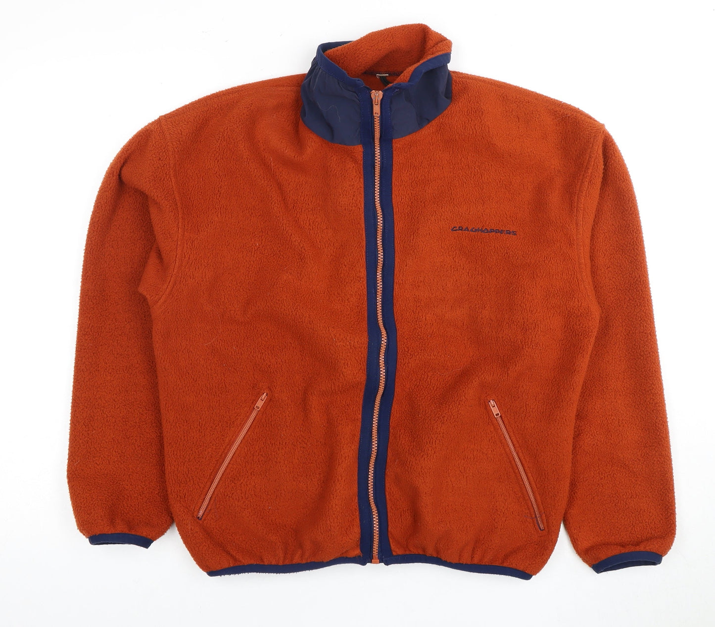 Craghoppers Men's Orange Fleece Jacket S - Full Zip Outdoor