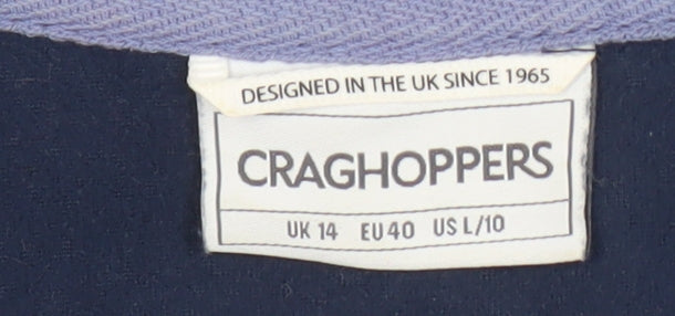 Craghoppers Women's Blue Pullover Sweatshirt, Size 14