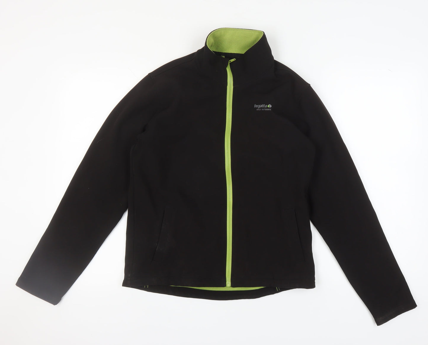 Regatta Men's Black Soft Shell Jacket Size 34