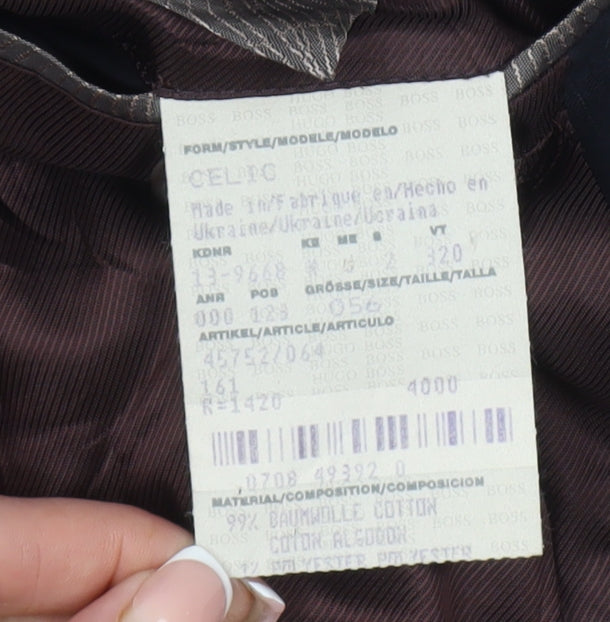 Hugo Boss Men's Black Jacket, Classic Style V