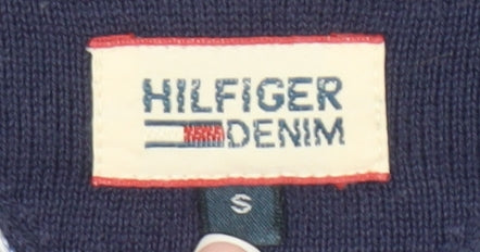 Hilfiger Denim Women's Multicoloured Pullover Jumper Size S
