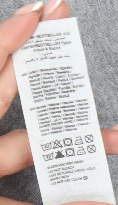 Jack & Jones Men's Grey M Crew Neck T-Shirt