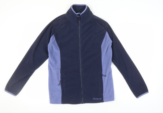 Peter Storm Women's Blue Fleece Jacket Size 12