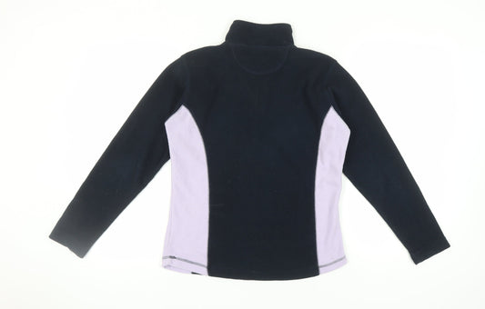 Peter Storm Women's Black Fleece Pullover Sweatshirt Size 12