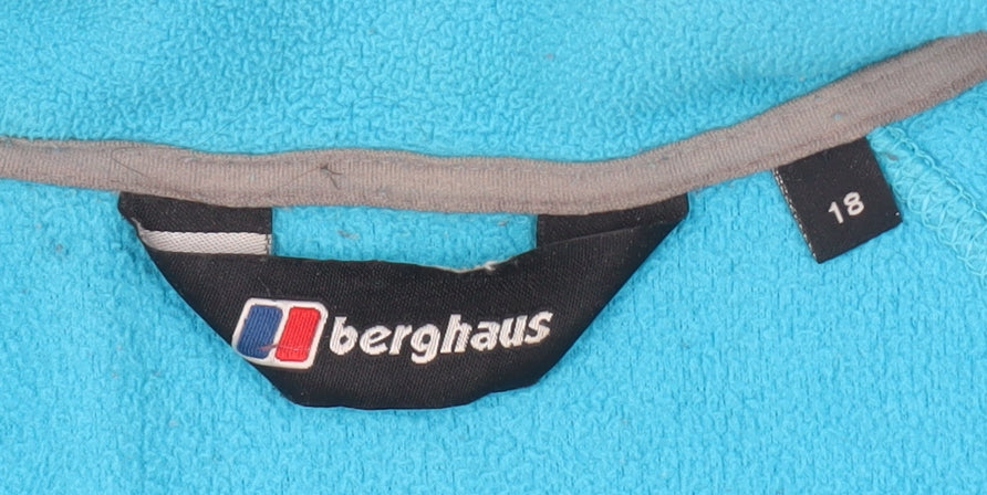 Berghaus Women's Blue Fleece Regular Fit Jacket
