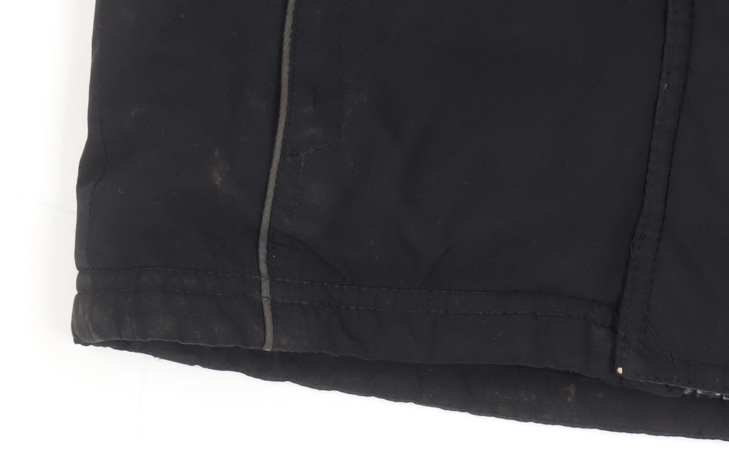 Additional view of Karrimor boys’ black puffer jacket, size 4-5, years, winter hooded